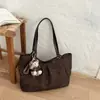 Bolso grande elegante y práctico para mujer, nuevo modelo 2026, bolso de hombro ligero y versátil, adecuado para que lo usen los estudiantes universitarios para clases, bolso tote