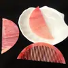 Pente de Cabelo Imitação de Jade em Acrílico Acetato 34*85 Grampo de Cabelo Estilo Antigo Grampo de Jade DIY Envoltório de Flor Material para Pente de Flor Acessórios