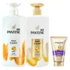 Pantene Emulsión de Aminoácidos Reparación Lavado 400g + Cuidado 200g Set de Lavado y Cuidado Champú Acondicionador