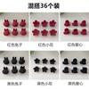 Mini Pequeno Clipe Headwear Side Hairpin Princess Head Clip tamanho pequeno Grab Clip Black Hairpin Acessórios de cabelo para mulheres