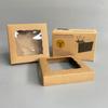 Caja de regalo caja de embalaje de alta gama personalizada caja de regalo caja de color piel de vaca impresión Xiaoqing Mandarín estampado en caliente caja cajón para té personalizada
