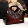 Bolsa de Bolinho Fashion com Pedrarias, Bolsa de Mão em Couro Genuíno, Novo Modelo 2026, Bolsa de Mãe Estilosa e Elegante, Bolsa Transversal Tendência