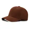 Boné de Baseball Personalizado de Algodão com Aba Rígida Estampado LOGOTIPO Cor Sólida Boné com Placa Clara Mulheres ao Ar Livre Protetor Solar Chapéu de Sol Homens Atacado