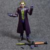 Super-herói Justiça United Meng Steel Bones Batman Batalha Superman Móvel Modelo Boneca Ornamentos