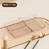 Plato de Preparación para el Hogar con Tres Compartimentos para Guarniciones, Plato para Hot Pot, Cebolla, Jengibre, Ajo, Plato para Salsas de Condimentos de Cocina, Alto Valor Estético