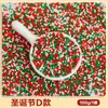 Decoração de Bolo de Natal 2025 Árvore de Natal Bengala Floco de Neve Forma Contas de Açúcar Agulha de Açúcar Doce Decoração de Confeitaria Plug-in