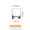 Vaso Doméstico de Vidrio Importado Tailandés para Bebidas, Taza para Té Verde, Vaso para Jugo y Cerveza, Resistente al Calor, Sin Tapa, Vaso para Agua