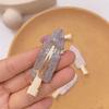 Clip de Acrílico Fantasma Sin Rastro Clip para Mapa Viento del Océano Herramientas de Belleza para Maquillaje Clip de Maquillaje Clip para Flequillo Rojo de Internet Clip Lateral Personalizado