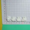 Lindos Accesorios de Acrílico de Conejo Miffy Estilo Japonés Hechos a Mano DIY Pegamento de Crema Pinzas para el Cabello de Niña Funda para Teléfono Zuecos Bolso
