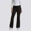 Pantalones de Esquí Nuevos para Mujer, Elásticos Ajustados, Doble Tabla, Forrados de Polar, Profesionales Cortavientos, Impermeables, Transpirables, Color Sólido, Pantalones de Esquí de Comercio Exterior