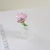 Enfeites de Flores Artificiais Mini Esmaltadas Zibo Decoração de Casa Artesanato Esmaltado Boshan Enfeites para Mesa de Escritório