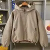 Moda Femenina Versátil de Tendencia Holgada Casual con Capucha Chaqueta Abrigo Nueva Primavera y Otoño 2026