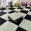 Alfombrillas de Suelo de Empalme Sencillo de Suministro Directo Transfronterizo para Salas de Estar, Alfombrillas de Suelo Lavables Antideslizantes, Alfombrillas Domésticas Resistentes a Manchas para Gateo de Bebés
