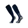Calcetines largos de fútbol para adultos, antideslizantes, con base de toalla, gruesos, largos y absorbentes de sudor para niños y baloncesto.
