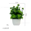 Planta Verde Artificial Pequeña en Maceta de Venta Caliente Transfronteriza Decoración de Sala de Estar Accesorios de Fotografía Planta Verde Recepción Planta en Maceta Decorativa