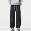 Pantalones Scimitar Americanos para Hombre Primavera y Otoño Sueltos Pantalones Banana Caída Anchos Rectos Pantalones Casuales Pantalones de Hombre
