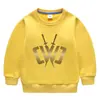 Suéter infantil de punto Chad Wild Clay Otoño e Invierno Estilo Occidental Nuevo Terciopelo Acolchado Abrigo de Invierno Cálido