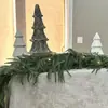 Amazon Natal Pinheiro de Norfolk Decoração de Natal de Rattan Pe Plástico Macio Toque Real Rattan Decorativo Interno e Externo
