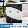 Cubos de basura para exteriores, papeleras, cubos de basura sanitarios clasificados para exteriores, de acero inoxidable, comerciales, para zonas escénicas, parques y comunidades residenciales, hechos a medida