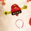 Duoyang Año Nuevo 2026 Creativo Primavera Globo Diadema Pasador Día de Año Nuevo Festivo Divertido Foto Regalo