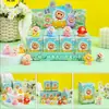 Caja Sorpresa de Cristal Sanrio Cultural y Creativa Figuras Lindas Mini Pequeñas Lindas Decoraciones para Coche y Escritorio