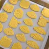 Molde de galleta de dibujos animados 3D tridimensional anime glaseado galleta fondant plástico tipo prensa molde para hornear en casa
