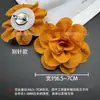 Flor de Rosa de Tela de Burbujas Arrugada de 7 CM Flor de Remolino Flor Hecha a Mano Tridimensional Flor DIY Faldas Zapatos Sombreros Bolsos Accesorios