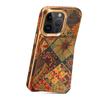 Funda para Teléfono Móvil Adecuada para Iphone18Promax, Funda Trasera de Cuero con Soporte para Tarjetas Samsung S25/24Ultra
