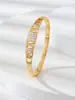 Joyería Transfronteriza Más Vendida Pulseras Incrustadas de Diamantes para Mujer, Pulseras de Lujo Versátiles de Gama Alta, Pulseras de Nicho al por Mayor, Joyería de Yiwu