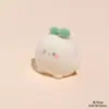 Boneca de Resina de Dumpling com Flocagem de Desenho Animado Decoração DIY Display de Carro Ornaments de Mesa de Escritório Acessórios de Chaveiro