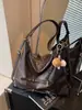 Mochila Transfronteriza de Alta Gama de Gran Capacidad Diseño Pequeño de Nicho Sentido Invernal Bolso de Mujer Hombro Único Cruzado Multiusos Mochila para Viajes Diarios