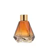 Botella Difusora de Aromaterapia Rattan Volátil Botella Vacía Clase Alta Fragancia para el Hogar Botella Cuadrada Plana 100ml Botella de Vidrio