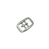 Hebilla de cinturón ajustable de acero inoxidable de 20/25 mm, hebilla de ojo con barras paralelas, accesorios de hardware para equipaje de mascotas, bolso de mano
