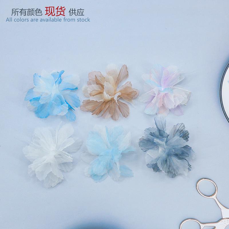 欧根纱花朵