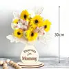 Etiquetagem e Dropshipping de Itens Decorativos Transfronteiriços, Presentes para o Dia das Mães, Suportes de Flores, Artesanato para Mãe, Dropshipping de Peça Única