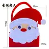 Bolsa de Doces de Natal Bolsa de Maçã Bolsa de Feltro Portátil Infantil Kit de Material DIY Bolsa de Mão de Tecido Não Tecido