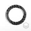 Adecuado para Toyota 14-19 RAV4 modificación interior fibra de carbono anillo interruptor de encendido marco decorativo pegatina accesorios