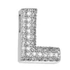 Joyas de Moda de Venta Caliente Transfronteriza Colgante de Collar con 26 Letras Inglesas Estilo Ins Nicho Elegante Versátil Colgante DIY
