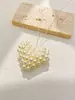 Colar Pingente Pérola Amor de Alto Padrão, Joias Estilo Luxo Leve, Acessórios Simples e Versáteis