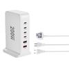 Cargador de Escritorio Multifuncional 200W 2A4C US Adaptador para Laptop 200W Cargador 200W