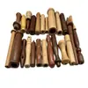 Manijas de Madera Maciza al por Mayor con Diseño de Agujero Pasante, Manijas de Madera Creativas para Bricolaje, Herramientas de Ferretería, Manijas para Muebles, Manijas de Madera para Barbacoa, Artesanías de Madera