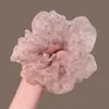 Anillo para el pelo de intestino grueso de estrella coreana alto sentido alto valor de belleza estilo universitario ins cuerda para la cabeza dulce perezoso estilo ballet banda de goma