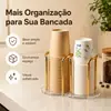 Portavasos de Papel Acrílico de Lujo Ligero Dispensador de Vasos Desechables Estante de Almacenamiento para Vasos de Té y Café de Escritorio para el Hogar