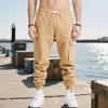 Pantalones de Trabajo Estilo Primavera y Otoño para Hombre de Amazon Europeo y Americano, Color Sólido, Multibolsillos, Moda Holgada, Deportivos Casuales con Puño