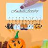 Aretes de Halloween Nuevo Set Combinado de Venta Caliente Aretes de Fantasma Diablo Calabaza Creativos Personalizados para Mujer Venta al por Mayor