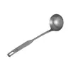Cuchara para fondue de acero inoxidable 304 retro Cuchara para sopa de fondue comercial Espumadera Cucharón para sopa de fondue envejecido Colador de sopa Cuchara de mango largo
