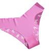 Braguitas Brasileñas Sexy de Seda Helada con Estampado de Mariposas Dulces Transfronterizas para Mujer, Deseo Puro Algodón Puro Transpirables Sin Costuras de Cintura Baja