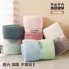 Toalla de Jade de Doble Capa Engrosada de Coral para Baño, Clase A, Absorbente, Secado Rápido, Suave, No Suelta Pelusa, Toalla de Baño Portátil