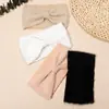 Nuevo Pañuelo para la Cabeza Europeo y Americano Accesorios para el Cabello de Niñas Diadema de Felpa para Bebé Diadema para Bebé de Tejido Elástico Hecha a Mano Venta al por Mayor