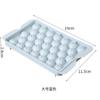 Bandeja de Hielo para Hacer Bolas de Hielo Caseras, Molde para Cubitos de Hielo, Hielera Esférica para Refrigerador, Bandeja para Hacer Hielo para Uso Doméstico, Caja de Almacenamiento, Molde para Bolas de Hielo